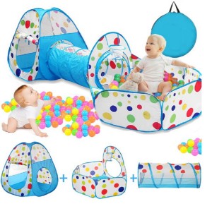 صورة خيمة بيت كور ٣ قطع (خيمة + نفق + بيت كور)