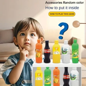 صورة لعبة التخمين المتفاعلة بالزجاجات | لعبة ألغاز منطقية ممتعة