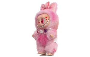 صورة سلسلة مفاتيح لعبة لابوبو المحشوة لثلاثة أجيال