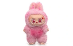 صورة سلسلة مفاتيح لعبة لابوبو المحشوة لثلاثة أجيال