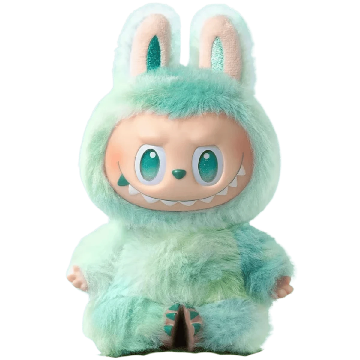 صورة سلسلة مفاتيح لعبة لابوبو المحشوة لثلاثة أجيال