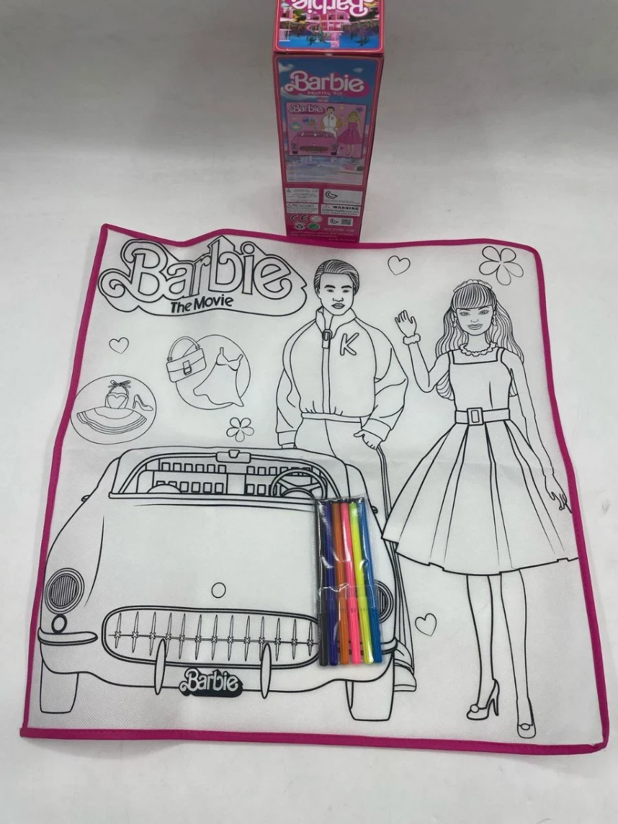 صورة سجادة تلوين باربي