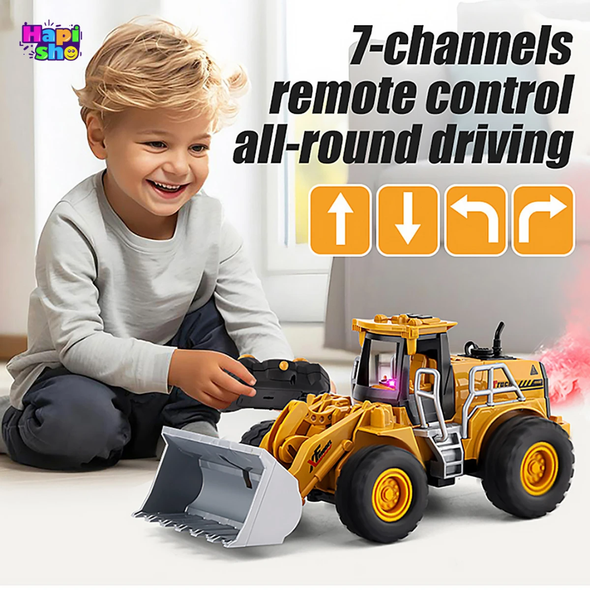 صورة جرّار بخار وشحن للأطفال