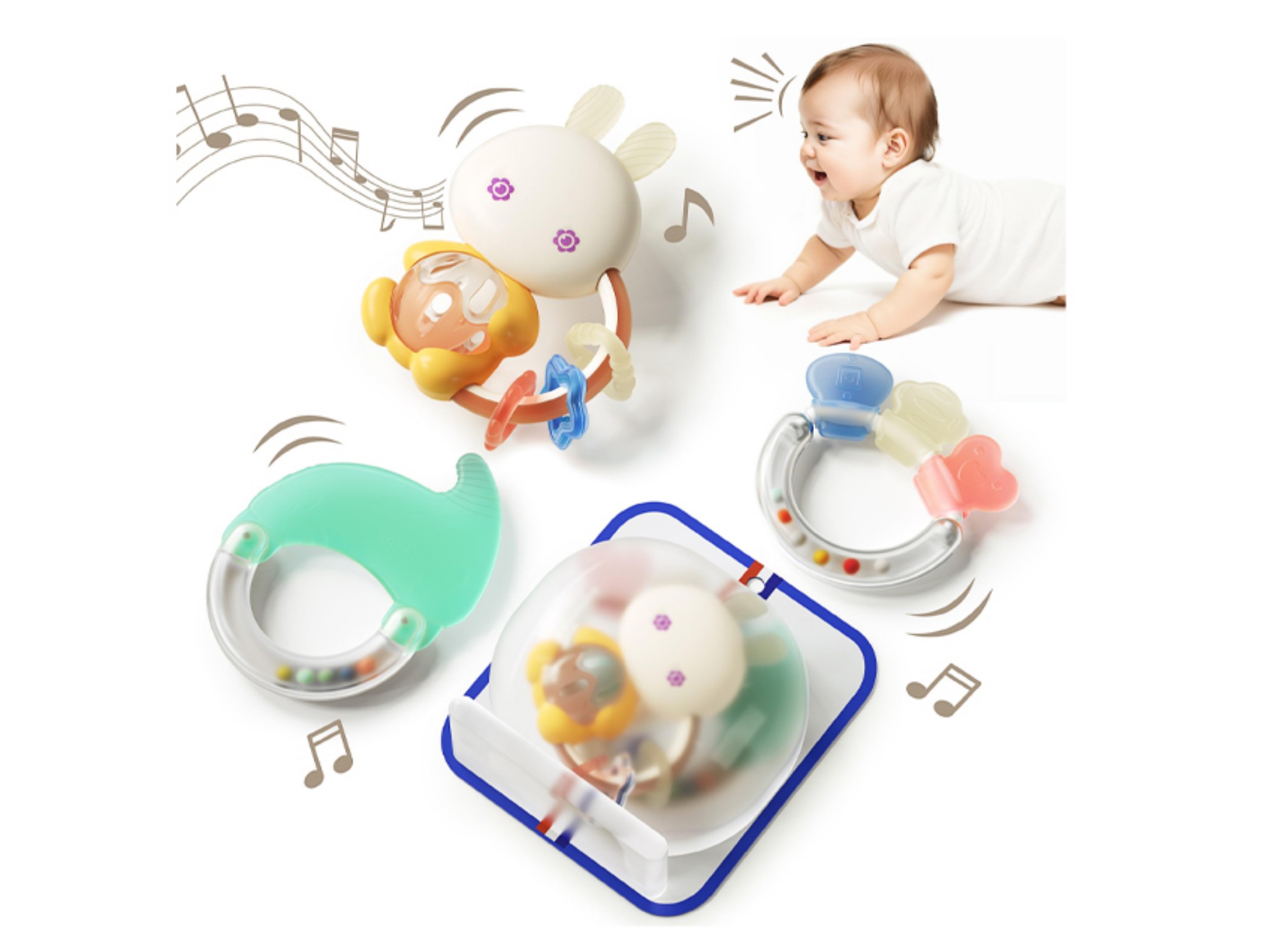 صورة لقسم ألعاب وأدوات الرضع