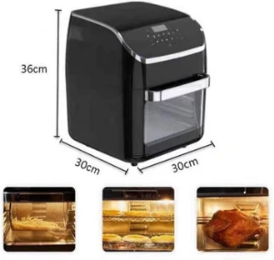 صورة قلاية هوائية بسعة 14 لتر ديجيتال (فرن هوائي) - 2500 واط - 10 في 1 (تحميص وخبز وتجفيف)