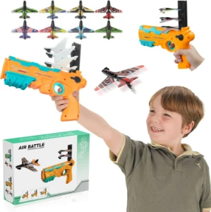 صورة مسدس المنجنيق مع الطائرات المقاتلة معركة جوية