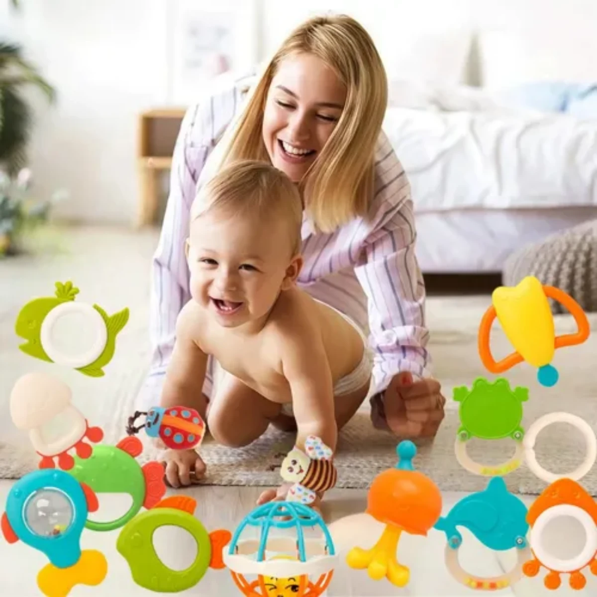 صورة لعبة خشخيشة للأطفال