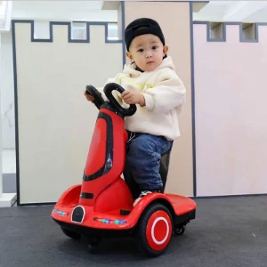 صورة سيارة توازن كهربائية للأطفال - قيادة ذاتية  - لعبة شحن تعليمية