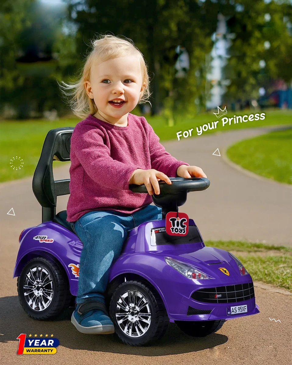 صورة سيارة ركوب كهربائية للأطفال طراز GT-S (تصميم رياضي)