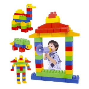 صورة مكعبات ليجو جامبو (Lego Jumbo Blocks) - مجموعة 1500 قطعة متنوعة