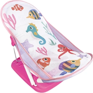 صورة كرسي استحمام محمول للأطفال بمخدة مقعد قابلة للتعديل من فانتاستيك كيد