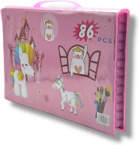 صورة علبة الألوان المتكاملة (86 قطعة) بجودة ممتازة