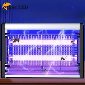 صورة مصباح كهربائي قاتل للبعوض والذباب – معلق وقائم