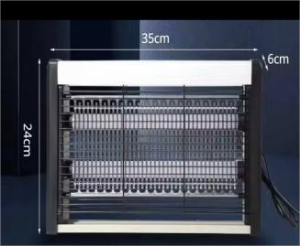 صورة مصباح كهربائي قاتل للبعوض والذباب – معلق وقائم