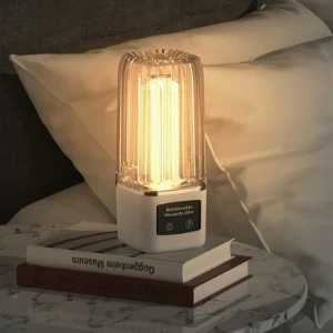 صورة مصيدة حشرات معلقة داخلية، مصباح ليلي قابل لإعادة الشحن، مصباح صيفي خارجي محمول