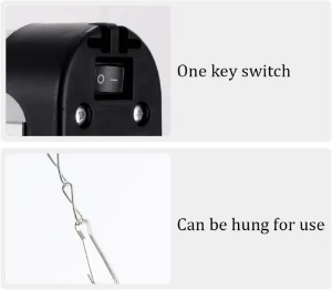 صورة مصباح قاتل البعوض، مصباح امن، طارد للبعوض الفيزيائي باضاءة LED كهربائية،