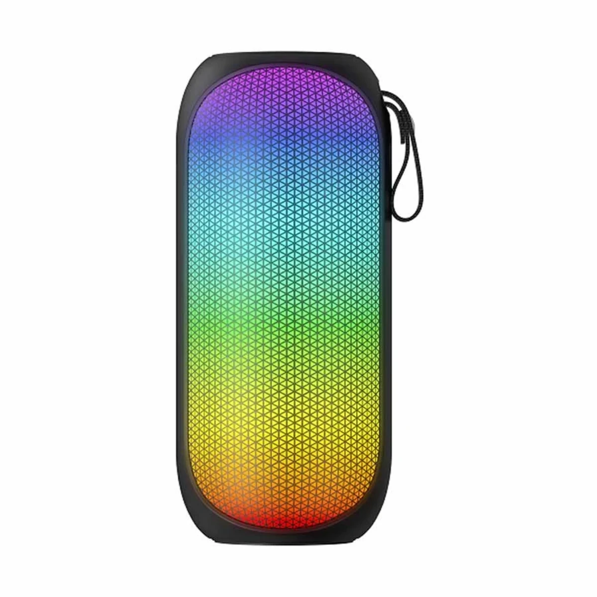 صورة مكبر صوت بتقنية البلوتوث TG384، مكبر صوت محمول مقاوم للماء للاستخدام الخارجي، مزود بسماعات TWS 1200 مللي أمبير في الساعة، مزود بمضخم صوت، وراديو FM، وخط AUX