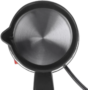 صورة ماكينة تحضير القهوة التركية الاوتوماتيكية، ماكينة كهربائية لاسلكية للمكتب والمنزل والمقهى، غلاية محمولة للسفر لسهولة تحضير القهوة والمقهى