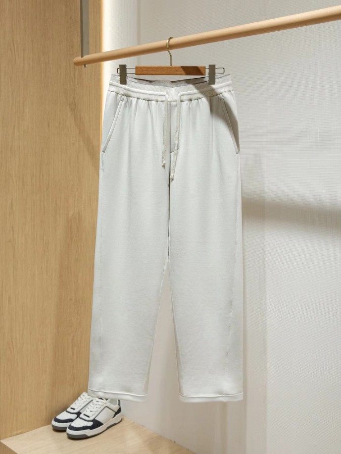 صورة بنطال صوف بيكيه أوف وايت رجالي