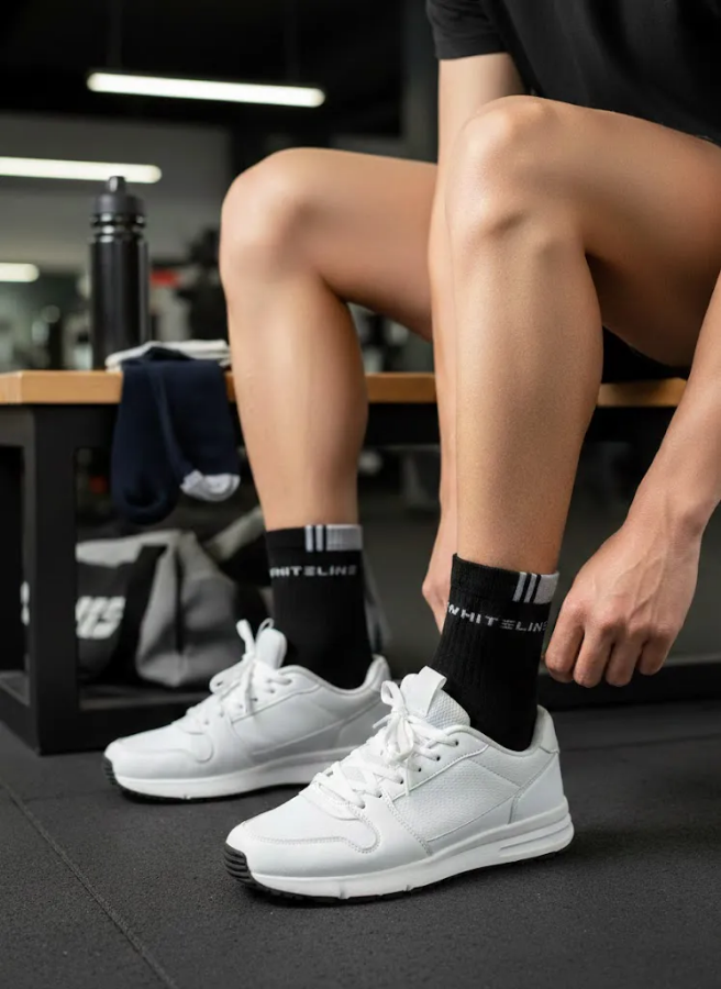 صورة علبة 3 قطع شراب رجالي قطن