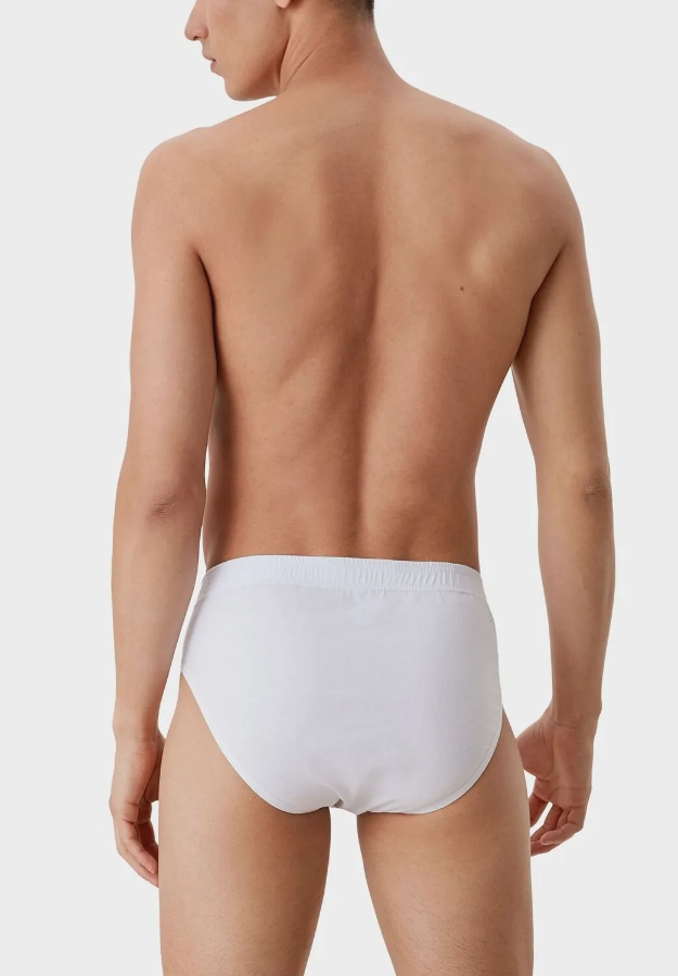 صورة 3 قطع سروال رجالي أبيض قطن مريح