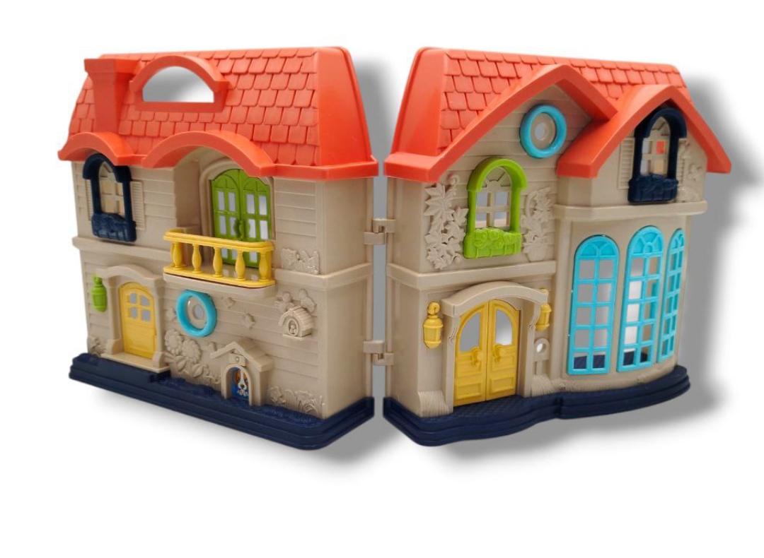 صورة  مجموعة ألعاب Toy House الخاصة بنا تحتوي على شخصيات Sweet Home والضوء والصوت