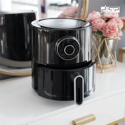 صورة DSP مقلاة هوائية 1350 وات، 3.5 لتر، أسود، KB2109