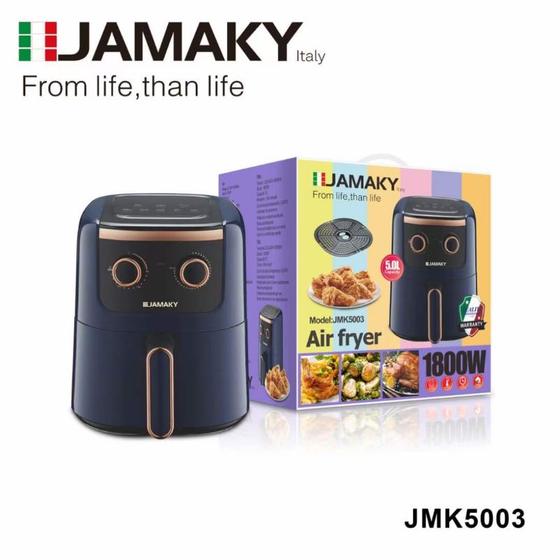 صورة Jamaky جاماكي 5003 قلاية هوائية بدون زيت سعة 5 لتر