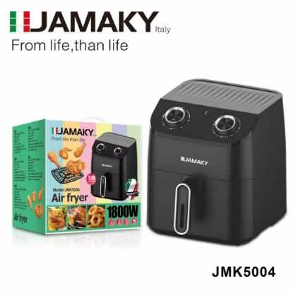 صورة Jamaky مقلاة هوائية جاماكي 1800 واط 5.5 لتر ضمان عام كود JMK5004